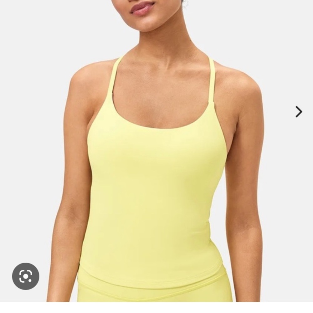 NWT outdoor voices yellow tank